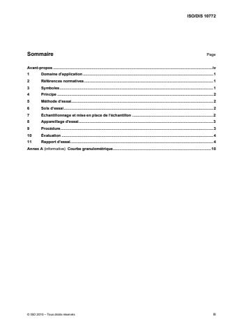 ISO 10772:2012 - Géotextiles -- Méthode d'essai pour la détermination du comportement en filtration des géotextiles en régime d'écoulement turbulent
