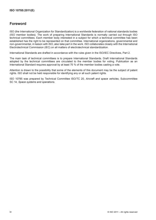 ISO 10785:2011 ISO 10785:2011 - Space systems -- Bellows -- Design and operation - Page 4 preview