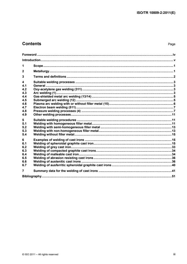 ISO/TR 10809-2:2011 - Cast irons