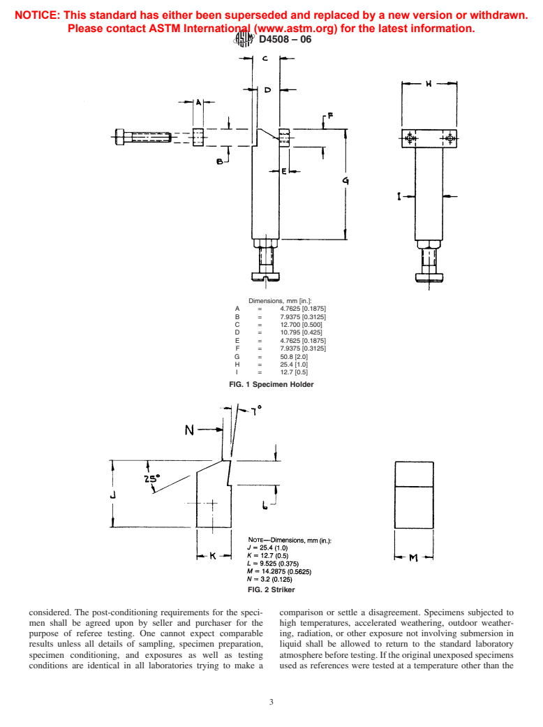 ASTM D4508-06 - Standard Test Method for Chip Impact Strength of Plastics