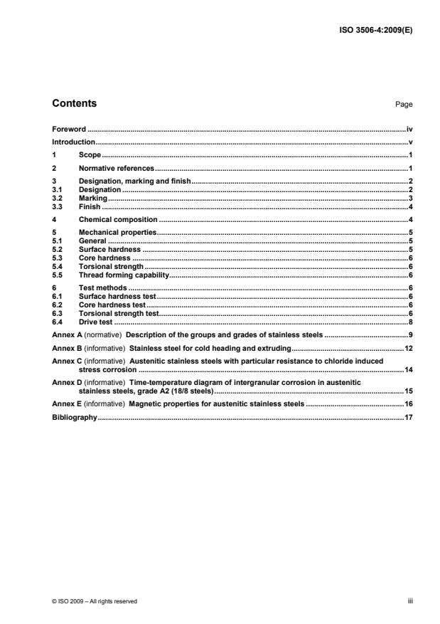 ISO 3506-4:2009 - Mechanical properties of corrosion-resistant stainless steel fasteners