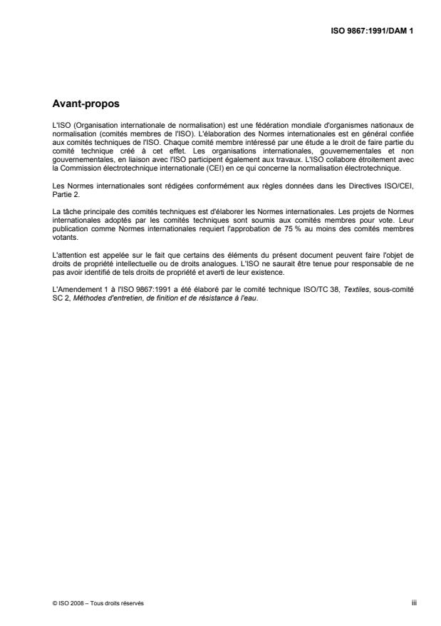 ISO 9867:1991/DAmd 1