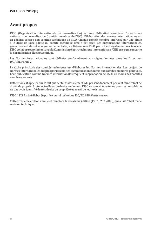 ISO 13297:2012 ISO 13297:2012 - Petits navires -- Systemes électriques -- Installations a courant alternatif - Page 4 preview