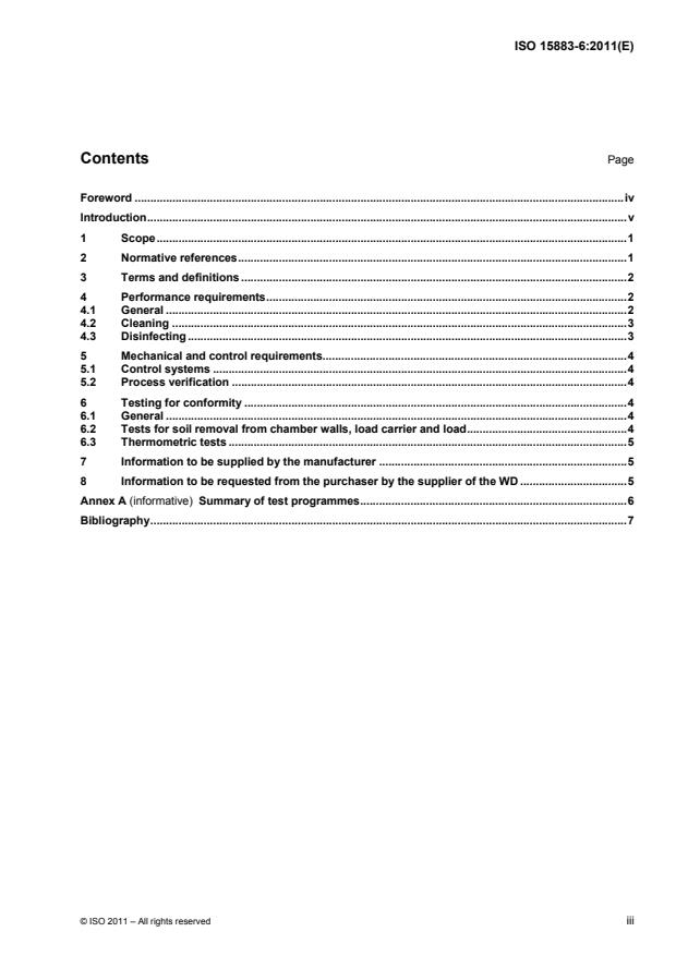 ISO 15883-6:2011 - Washer-disinfectors
