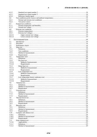 SIST EN 303 098 V2.1.1:2016 ETSI EN 303 098 V2.1.1 (2016-05) - Maritime low power personal locating devices employing AIS; Harmonised Standard covering the essential requirements of article 3.2 of the Directive 2014/53/EU - Page 4 preview