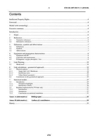 ETSI GS mWT 004 V1.1.1 (2016-06) - millimetre Wave Transmission (mWT); V-band street level interference analysis