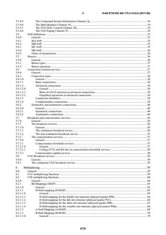 SIST EN 300 175-3 V2.7.1:2018 ETSI EN 300 175-3 V2.6.6 (2017-06) - Digital Enhanced Cordless Telecommunications (DECT); Common Interface (CI); Part 3: Medium Access Control (MAC) layer - Page 4 preview