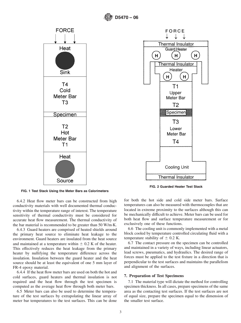 ASTM D5470-06 - Standard Test Method for Thermal Transmission Properties of Thermally Conductive Electrical Insulation Materials