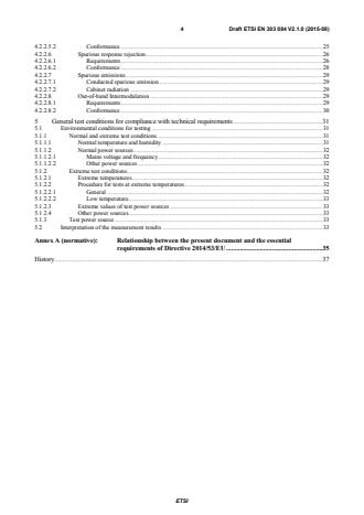 SIST EN 303 084 V2.1.1:2016 ETSI EN 303 084 V2.1.0 (2015-08) - Ground Based Augmentation System (GBAS) VHF ground-air Data Broadcast (VDB); Technical characteristics and methods of measurement for ground-based equipment; Harmonised Standard covering the essential requirements of article 3.2 of the Directive 2014/53/EU - Page 4 preview