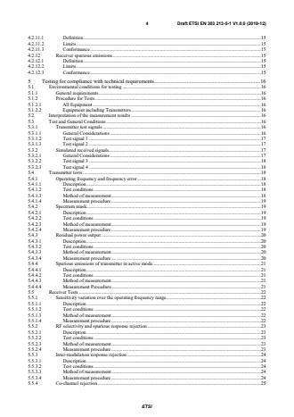 SIST EN 303 213-5-1 V1.1.1:2020 ETSI EN 303 213-5-1 V1.0.0 (2019-12) - Advanced Surface Movement Guidance and Control System (A-SMGCS); Part 5: Harmonised Standard for access to radio spectrum for Multilateration (MLAT) equipment; Sub-part 1: Receivers and Interrogators - Page 4 preview