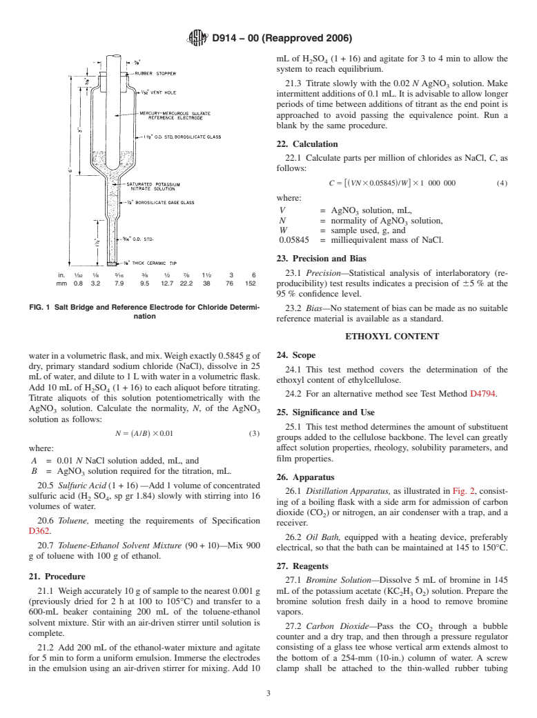 ASTM D914-00(2006) - Standard Test Methods for Ethylcellulose