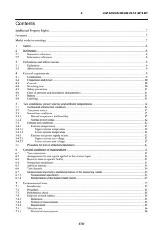 ETSI EN 300 225 V2.1.0 (2015-09) - Electromagnetic compatibility and Radio spectrum Matters (ERM); Technical characteristics and methods of measurement for survival craft portable VHF radiotelephone apparatus