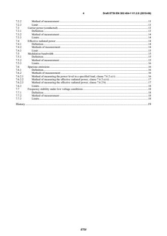 SIST EN 302 454-1 V1.2.1:2016 ETSI EN 302 454-1 V1.2.0 (2015-06) - Meteorological Aids (Met Aids); Radiosondes to be used in the 1 668,4 MHz to 1 690 MHz frequency range; Part 1: Technical characteristics and test methods - Page 4 preview