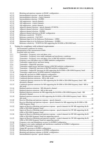 SIST EN 301 511 V12.5.1:2017 ETSI EN 301 511 V12.1.10 (2016-12) - Global System for Mobile communications (GSM); Mobile Stations (MS) equipment; Harmonised Standard covering the essential requirements of article 3.2 of Directive 2014/53/EU - Page 4 preview