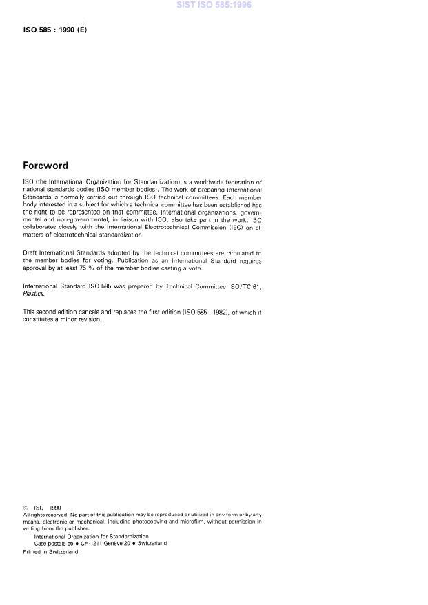 ISO 585:1990 ISO 585:1996 - Page 4 preview