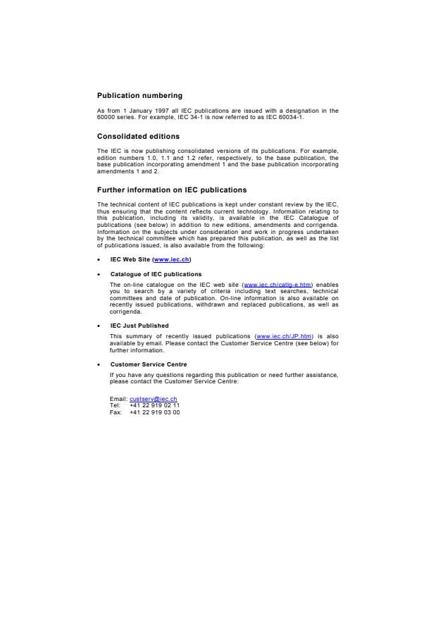 IEC TR 60664-2-2:2002 IEC TR 60664-2-2:2002 - Insulation coordination for equipment within low-voltage systems - Part 2-2: Interface considerations - Application guide - Page 2 preview