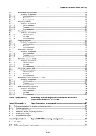 SIST EN 302 077 V2.1.1:2018 ETSI EN 302 077 V2.1.0 (2018-03) - Transmitting equipment for the Digital Audio Broadcasting (DAB) service; Harmonised Standard for access to radio spectrum - Page 4 preview