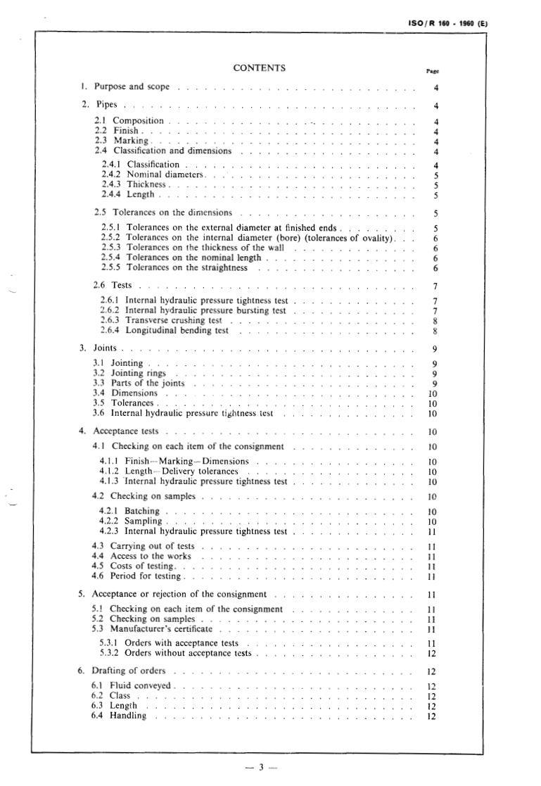 ISO/R 160:1960 - Title missing - Legacy paper document
Released:1/1/1960