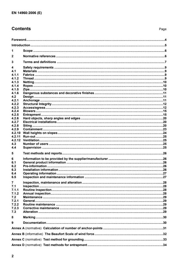 EN 14960:2006 EN 14960:2007 - Page 4 preview
