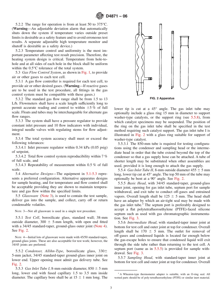 ASTM D4871-06 - Standard Guide for Universal Oxidation/Thermal Stability Test Apparatus