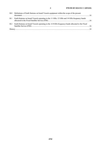 SIST EN 301 843-6 V2.1.1:2016 ETSI EN 301 843-6 V2.1.1 (2016-03) - ElectroMagnetic Compatibility (EMC) standard for marine radio equipment and services; Harmonised Standard covering the essential requirements of article 3.1b of the Directive 2014/53/EU; Part 6: Specific conditions for Earth Stations on board Vessels operating in frequency bands above 3 GHz - Page 4 preview