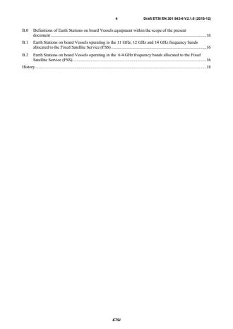 SIST EN 301 843-6 V2.1.1:2016 ETSI EN 301 843-6 V2.1.0 (2015-12) - ElectroMagnetic Compatibility (EMC) standard for marine radio equipment and services; Harmonised Standard covering the essential requirements of article 3.1b of the Directive 2014/53/EU; Part 6: Specific conditions for Earth Stations on board Vessels operating in frequency bands above 3 GHz - Page 4 preview