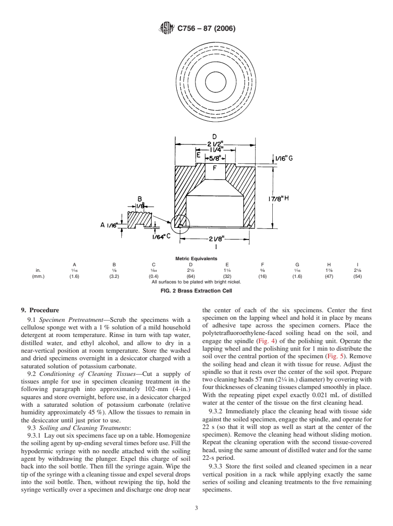 ASTM C756-87(2006) - Standard Test Method for Cleanability of Surface Finishes