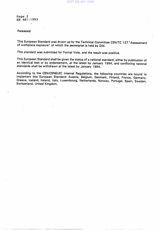 EN 481:1993 EN 481:1998 - Page 4 preview