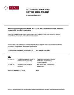 SIST IEC 60050-713:2021 - Page 1 preview