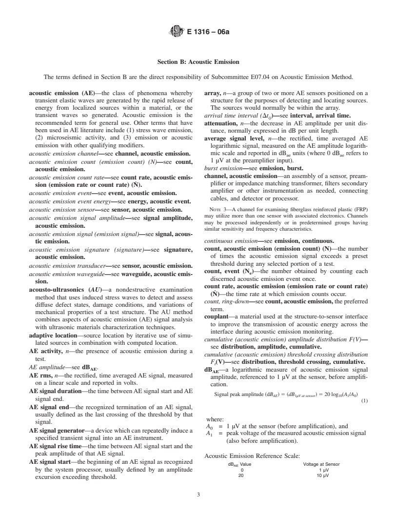 ASTM E1316-06a - Standard Terminology for Nondestructive Examinations