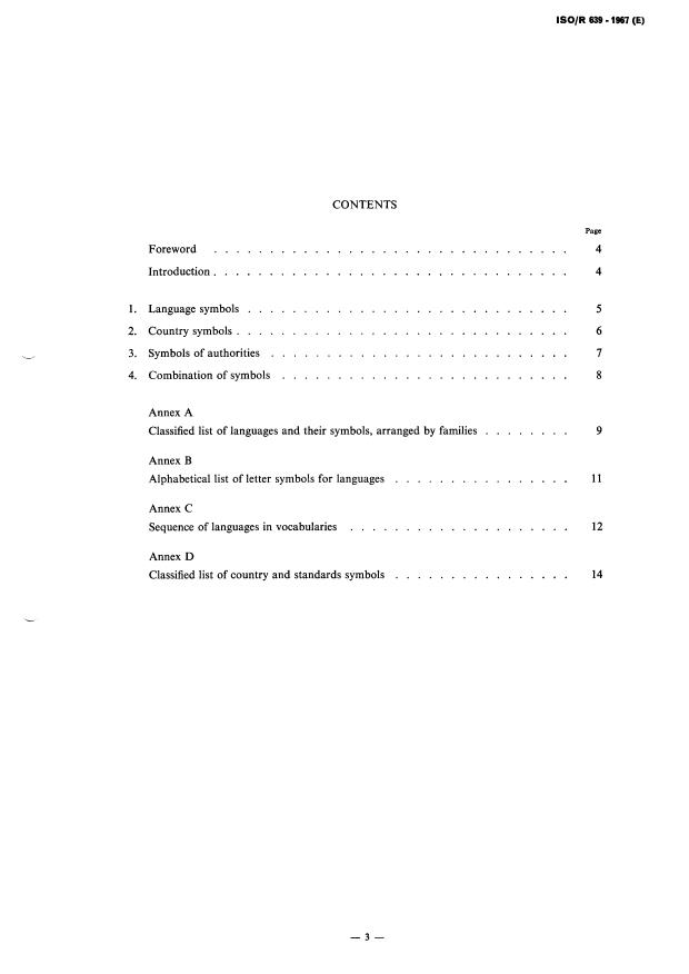 ISO/R 639:1967 - Symbols for languages, countries and authorities