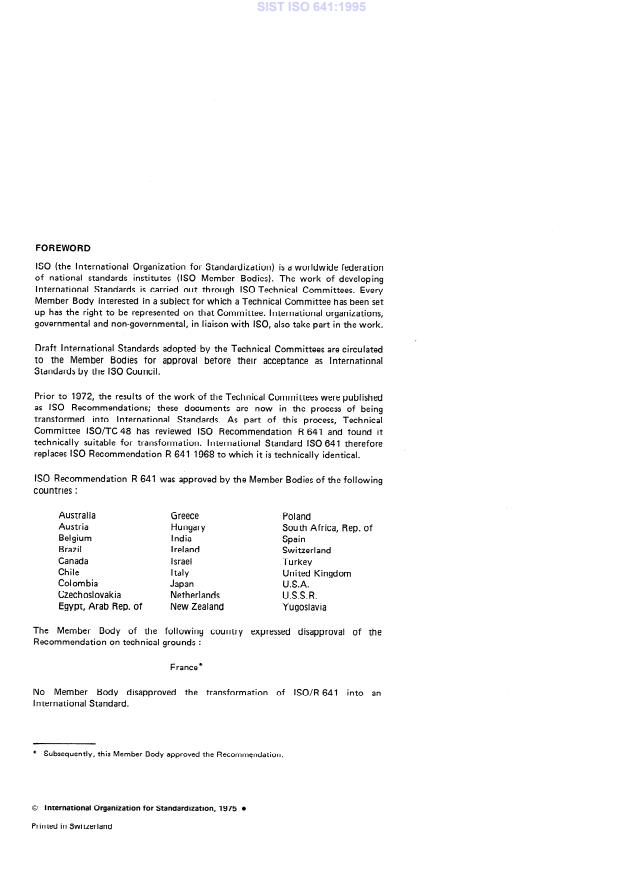 ISO 641:1975 ISO 641:1995 - Page 4 preview
