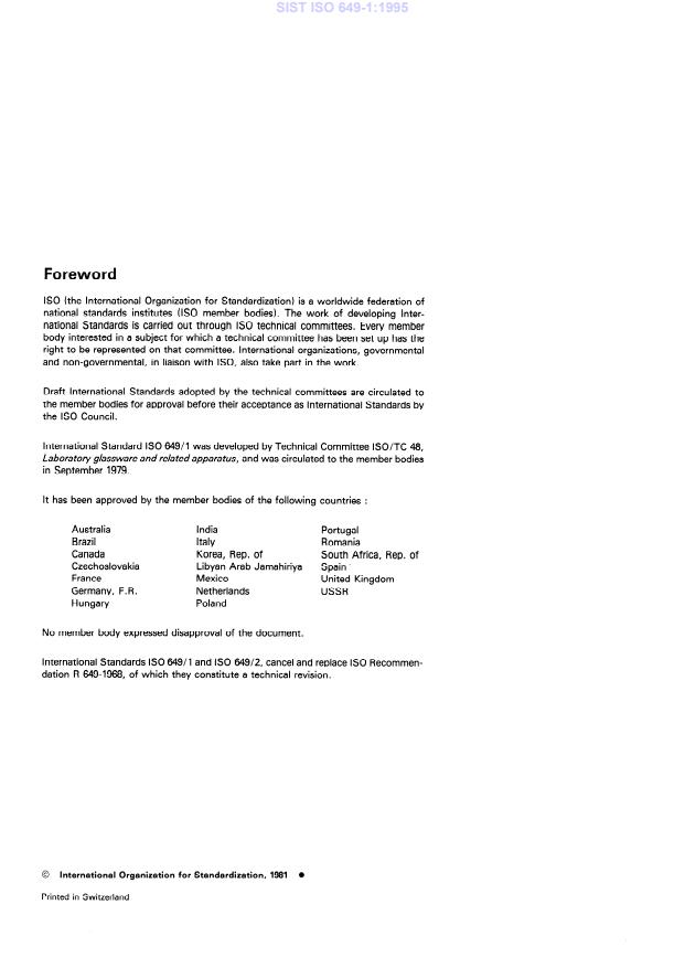 ISO 649-1:1981 ISO 649-1:1995 - Page 4 preview