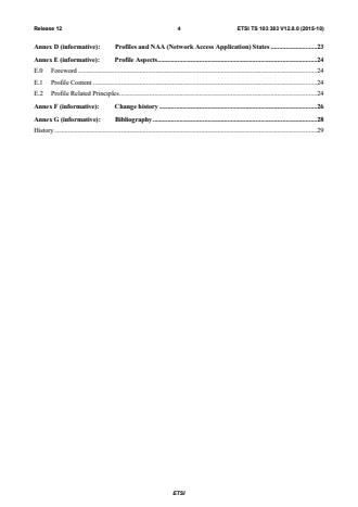 SIST-TS ETSI/TS 103 383 V12.8.0:2016 ETSI TS 103 383 V12.8.0 (2015-10) - Smart Cards; Embedded UICC; Requirements Specification (Release 12) - Page 4 preview