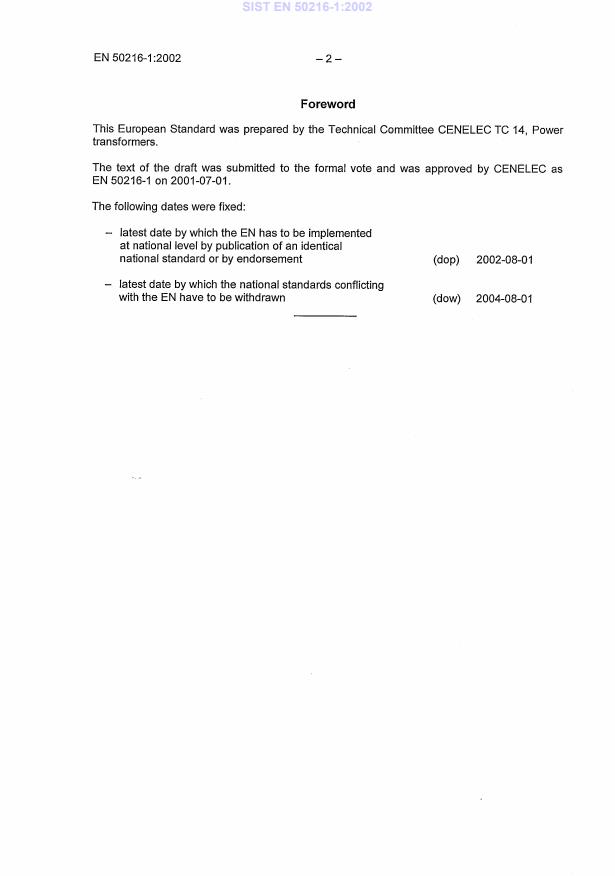 EN 50216-1:2002 EN 50216-1:2002 - Page 4 preview