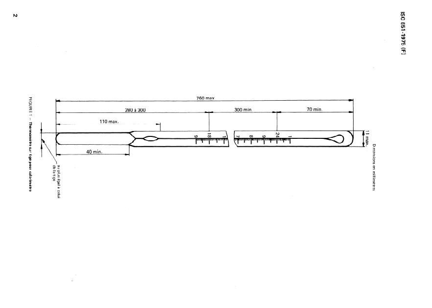 ISO 651:1975 ISO 651:1975 - Thermometres sur tige pour calorimetres - Page 4 preview