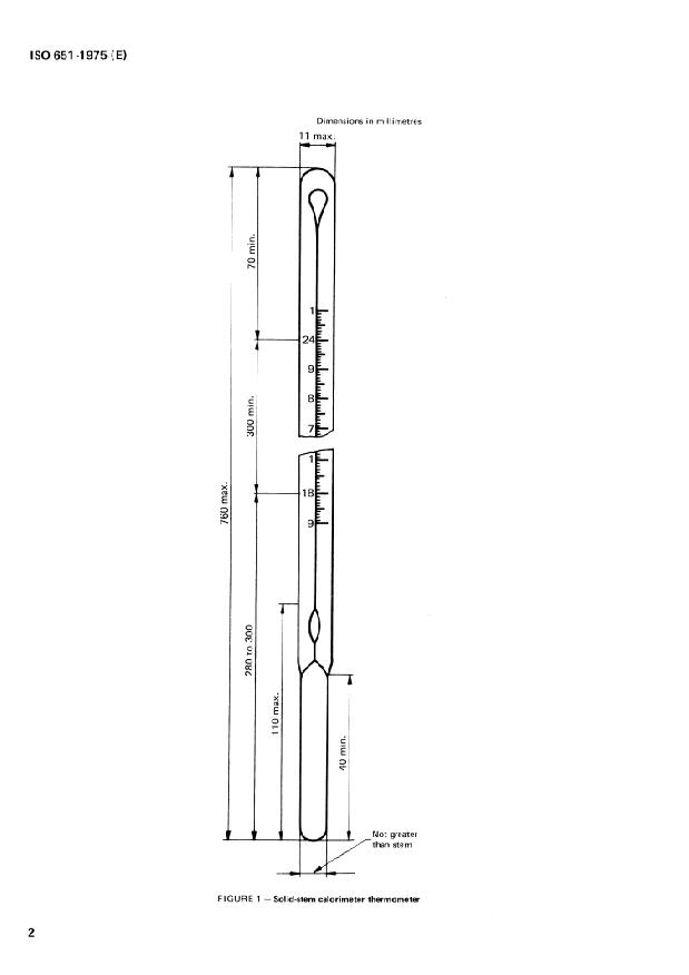 ISO 651:1975 ISO 651:1975 - Solid-stem calorimeter thermometers - Page 4 preview