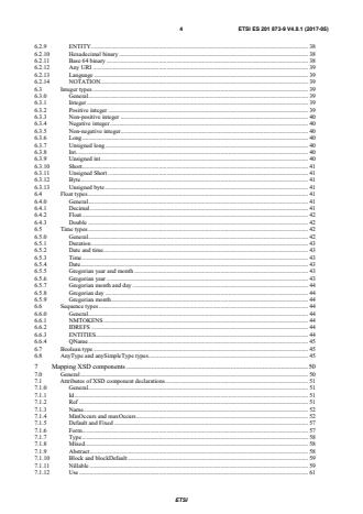 SIST ES 201 873-9 V4.8.1:2017 ETSI ES 201 873-9 V4.8.1 (2017-05) - Methods for Testing and Specification (MTS); The Testing and Test Control Notation version 3; Part 9: Using XML schema with TTCN-3 - Page 4 preview