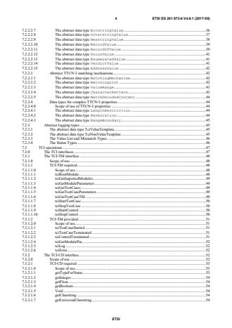 SIST ES 201 873-6 V4.9.1:2017 ETSI ES 201 873-6 V4.9.1 (2017-05) - Methods for Testing and Specification (MTS); The Testing and Test Control Notation version 3; Part 6: TTCN-3 Control Interface (TCI) - Page 4 preview
