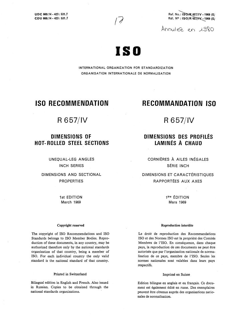 ISO/R 657-4:1969