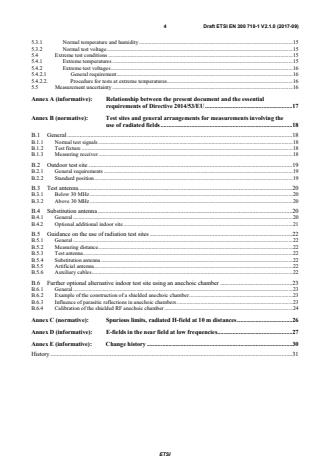 SIST EN 300 718-1 V2.1.1:2018 ETSI EN 300 718-1 V2.1.0 (2017-09) - Avalanche Beacons operating at 457 kHz; Transmitter-receiver systems; Part 1: Harmonised Standard for access to radio spectrum - Page 4 preview