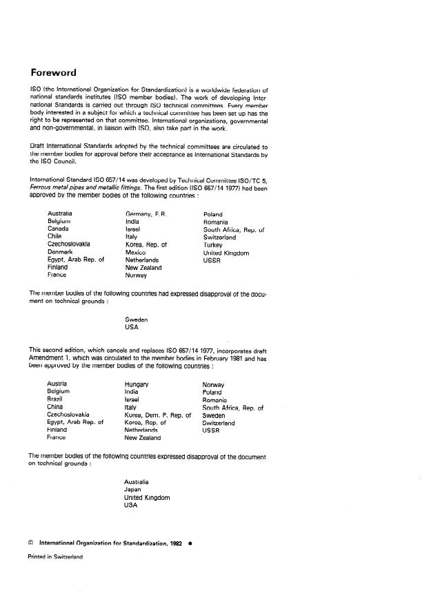 ISO 657-14:1982 ISO 657-14:1982 - Hot-rolled steel sections - Page 2 preview