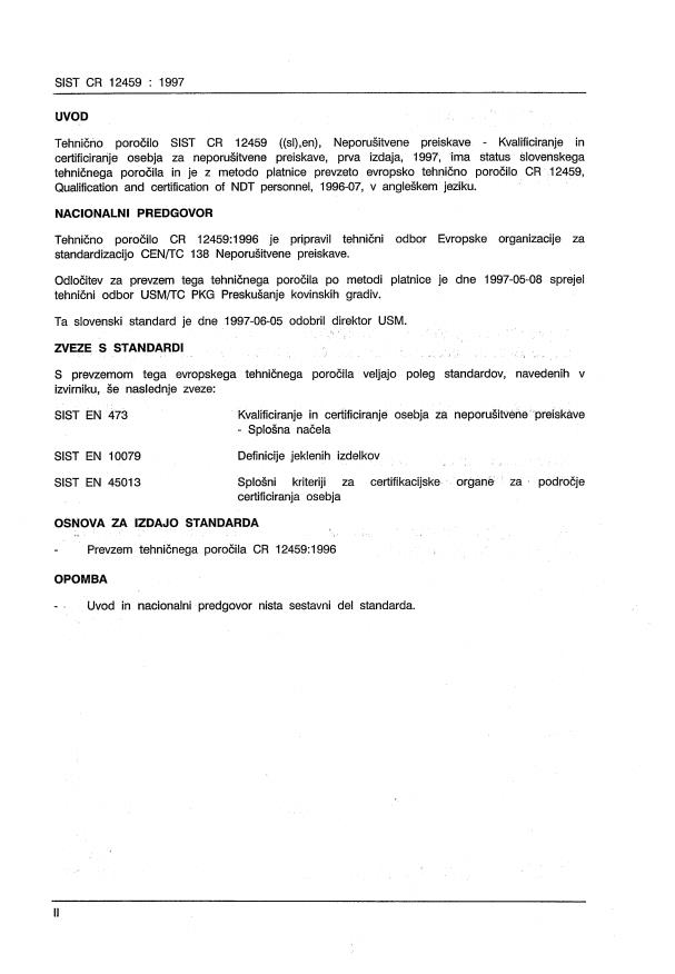 CR 12459:1996 CR 12459:1997 - Page 2 preview