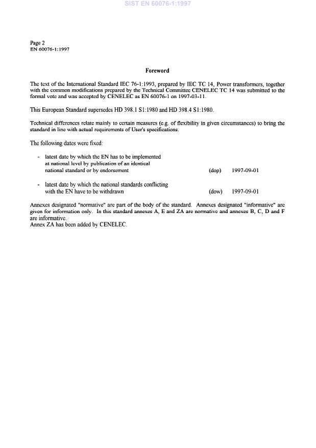 EN 60076-1:1997 EN 60076-1:1997 - Page 4 preview