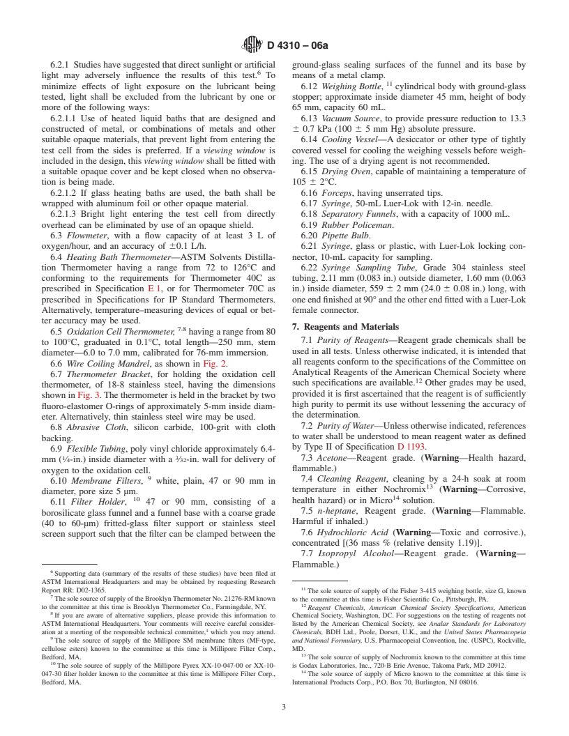 ASTM D4310-06a - Standard Test Method for Determination of Sludging and Corrosion Tendencies of Inhibited Mineral Oils