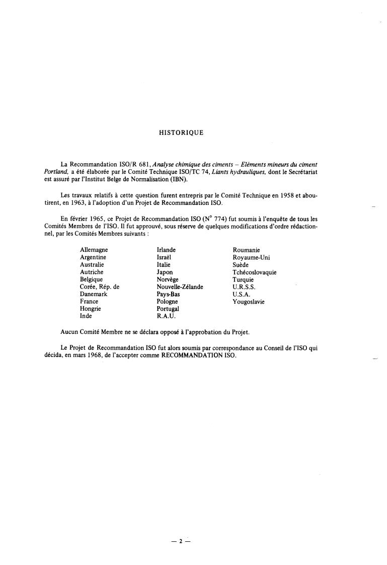 ISO/R 681:1968 ISO/R 681:1968 - Withdrawal of ISO/R 681-1968
Released:3/1/1968 - Page 2 preview