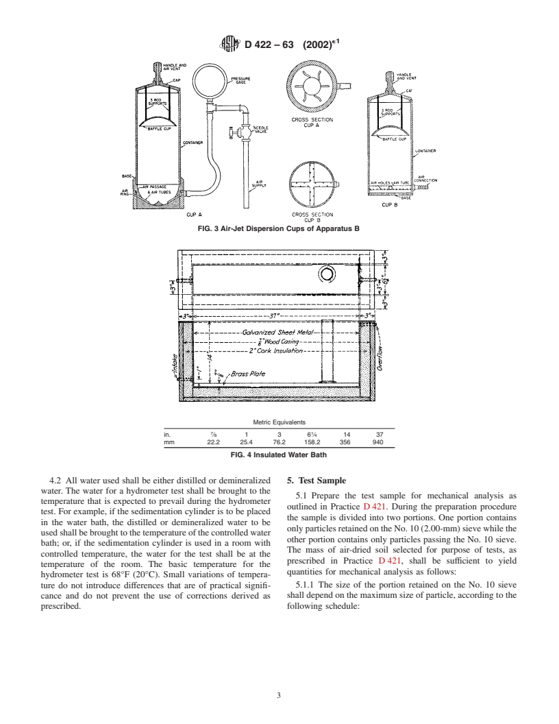 ASTM D422-63(2002)e1 - Standard Test Method for Particle-Size Analysis of Soils