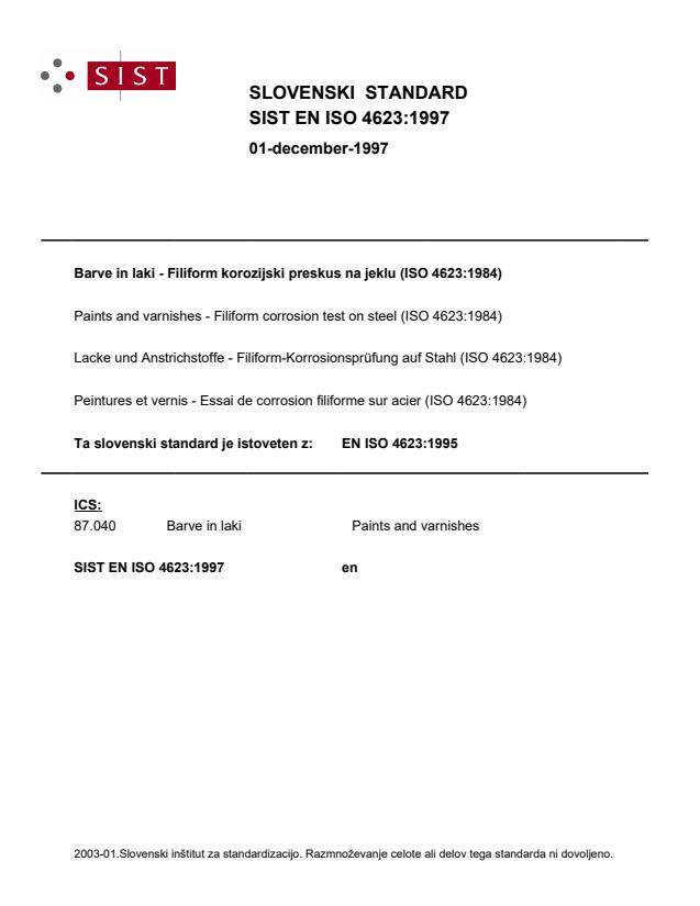 EN ISO 4623:1997