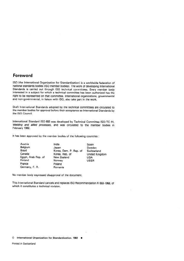 ISO 693:1982 ISO 693:1982 - Dimensions of seam welding wheel blanks
Released:12/1/1982 - Page 2 preview