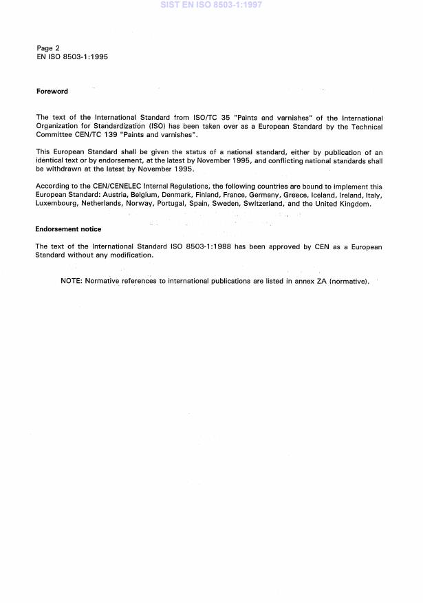 EN ISO 8503-1:1995 EN ISO 8503-1:1997 - Page 4 preview